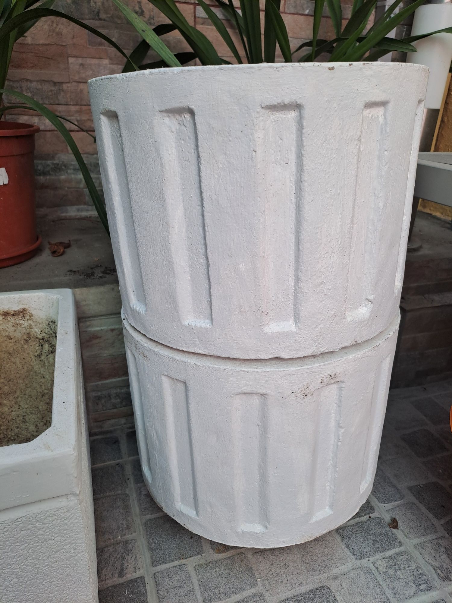 Vasos pedra sem marcas