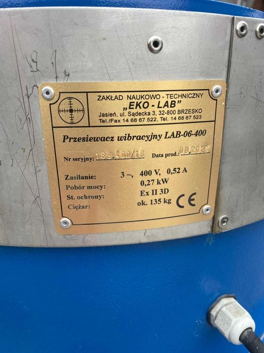 Laboratoryjny przesiewacz Przesiewacz wibracyjny