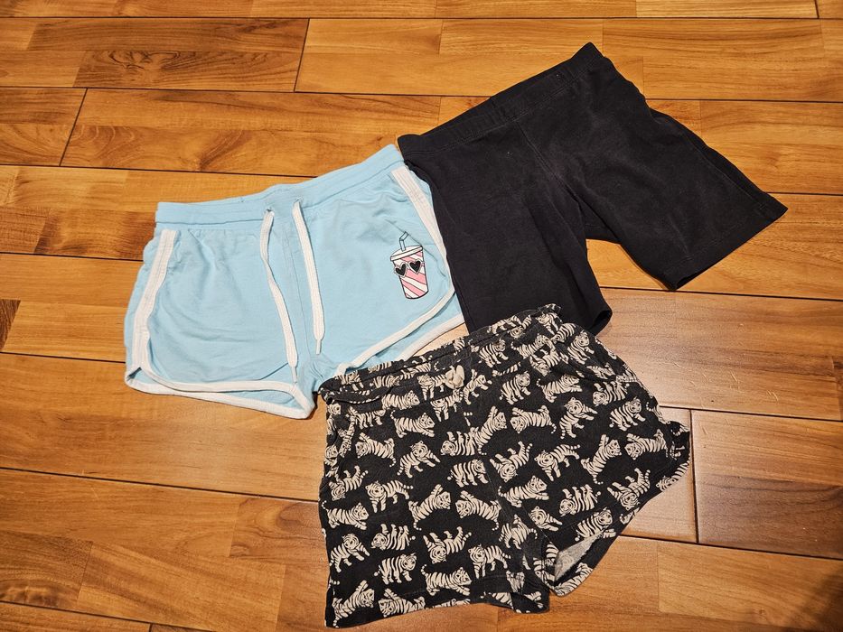 Zestaw spodenek 122 peoco f&f hm 7lat