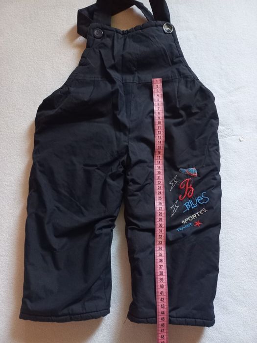 Полукомбинезон грязепруфы теплые штаны для деток