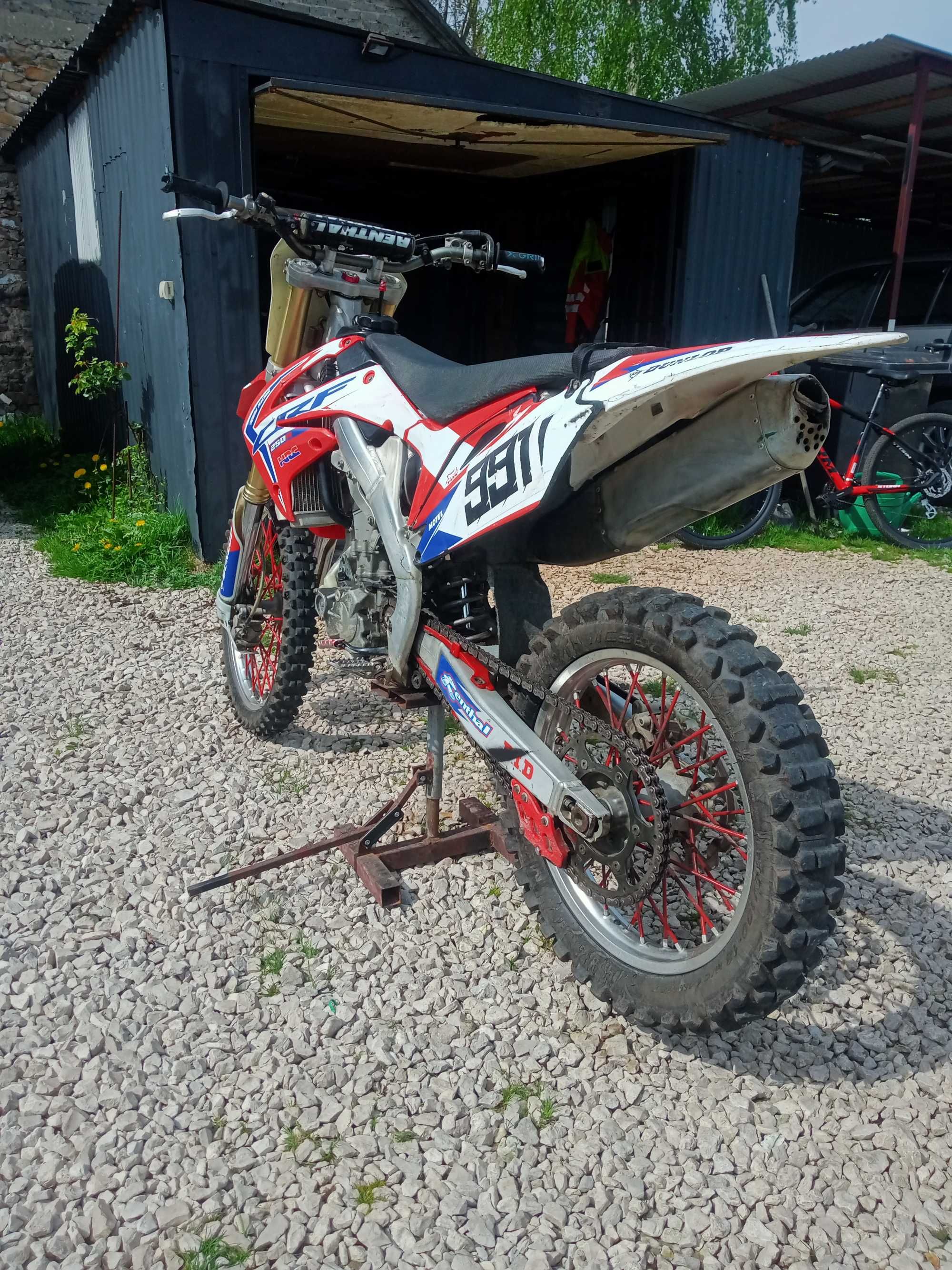 Honda crf250 gotowy do sezonu