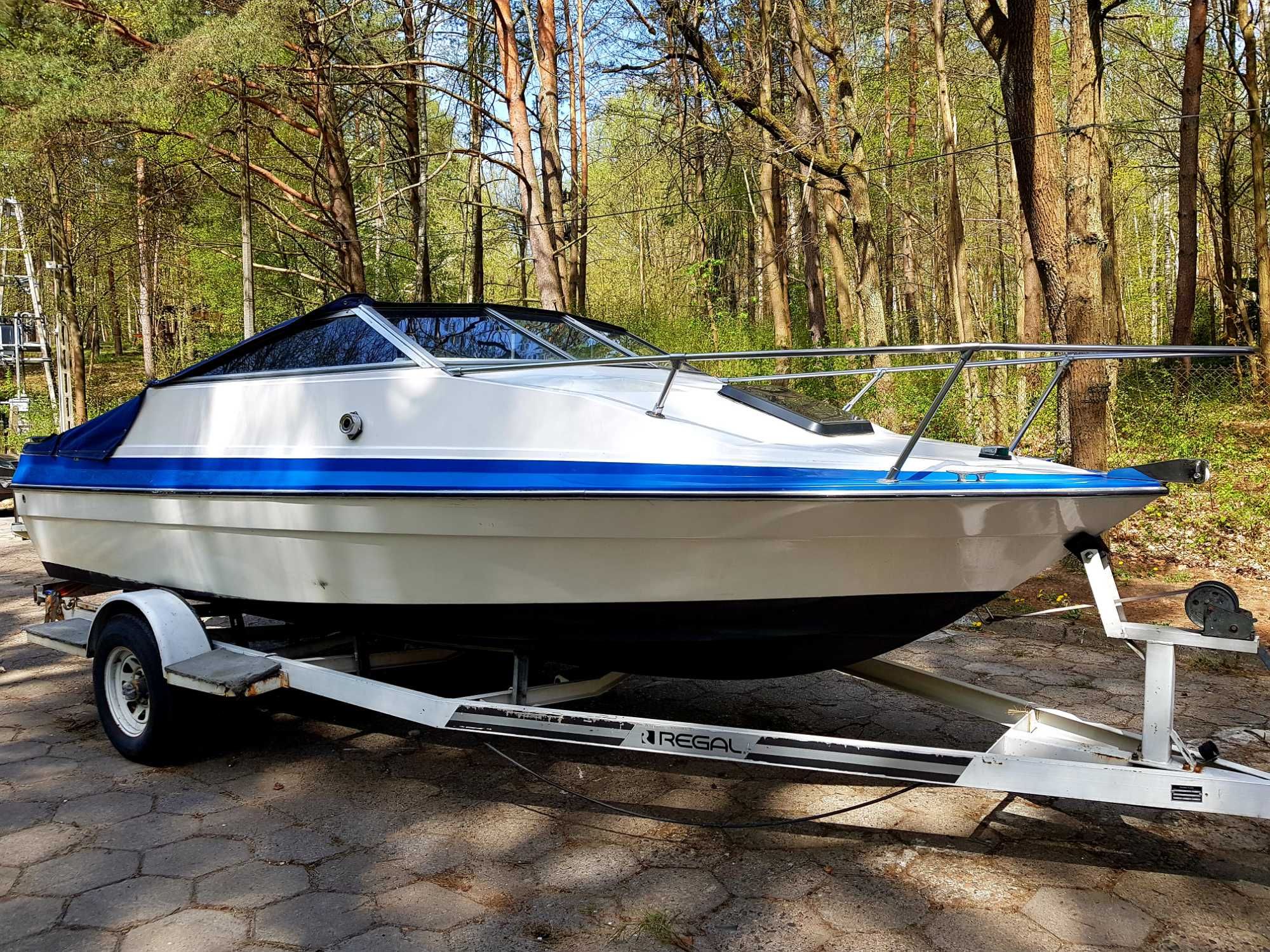Łódź motororowa kabinowa 74mth Bayliner Capri jacht kabinowy