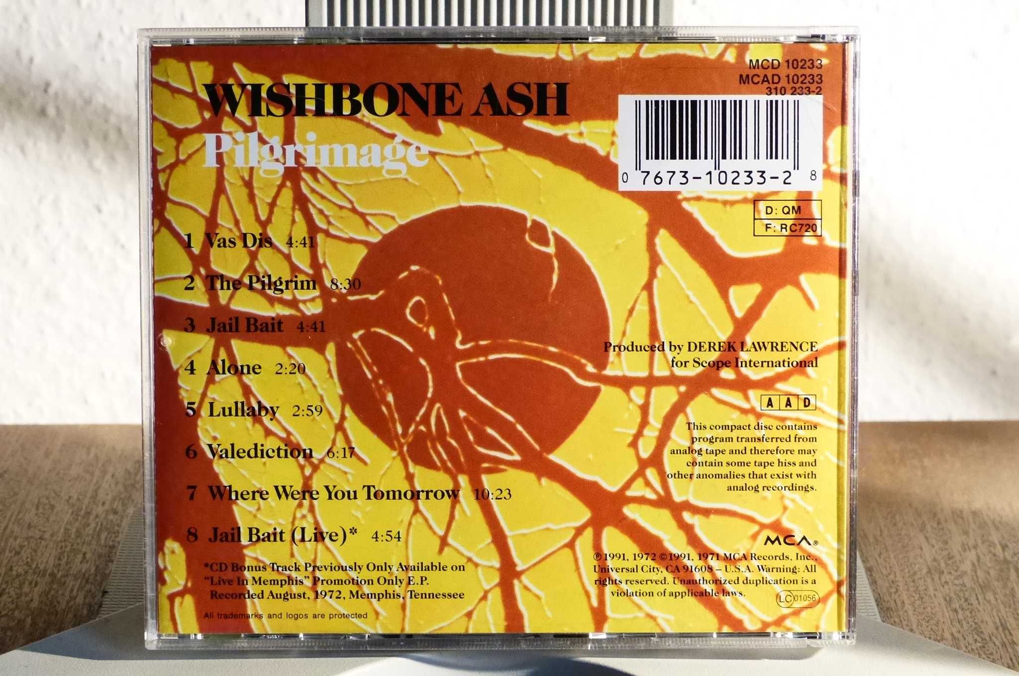 CD Wishbone Ash - Pilgrimage 1991