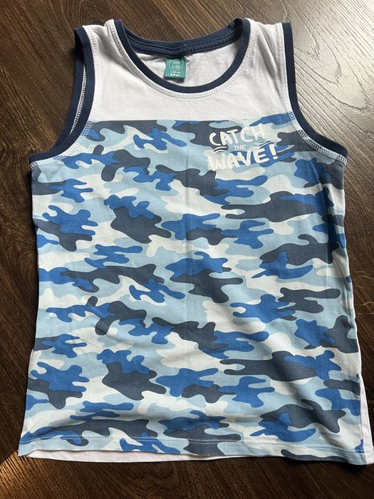 Bluzka na ramiączkach dla chłopca/T-shirt 134