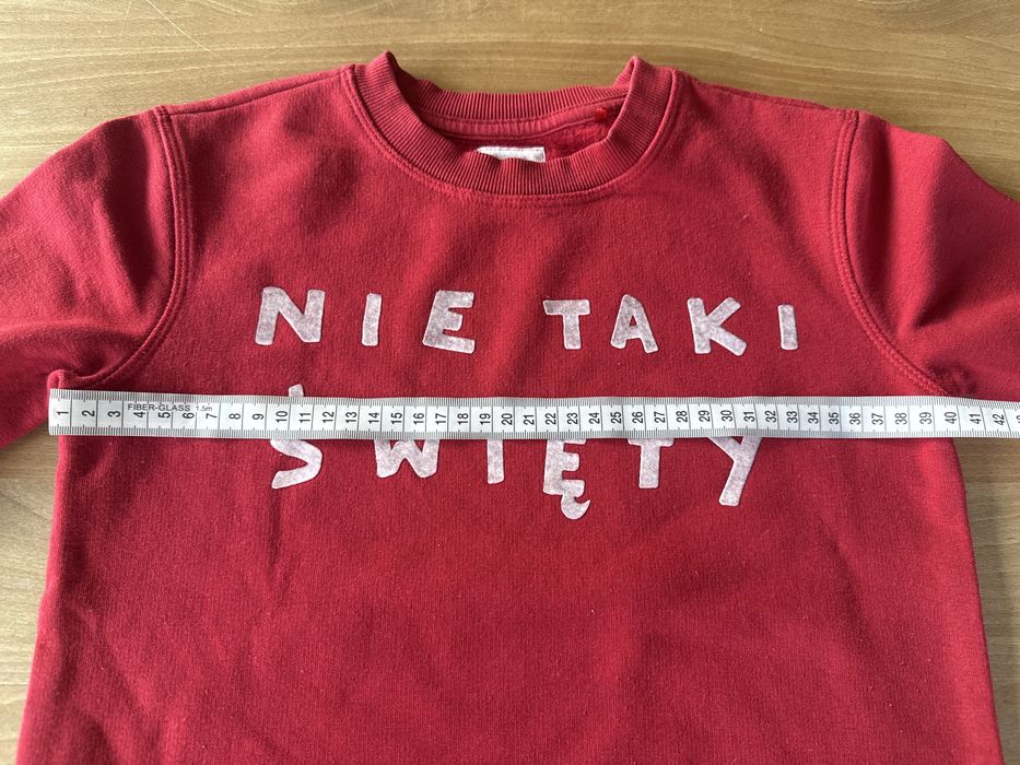 Bluza świąteczna „Nie taki Święty” Reserved rozmiar 128