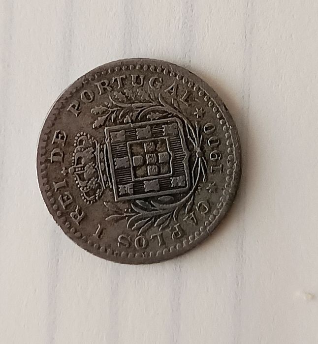 Moeda de 50 reis Portugal