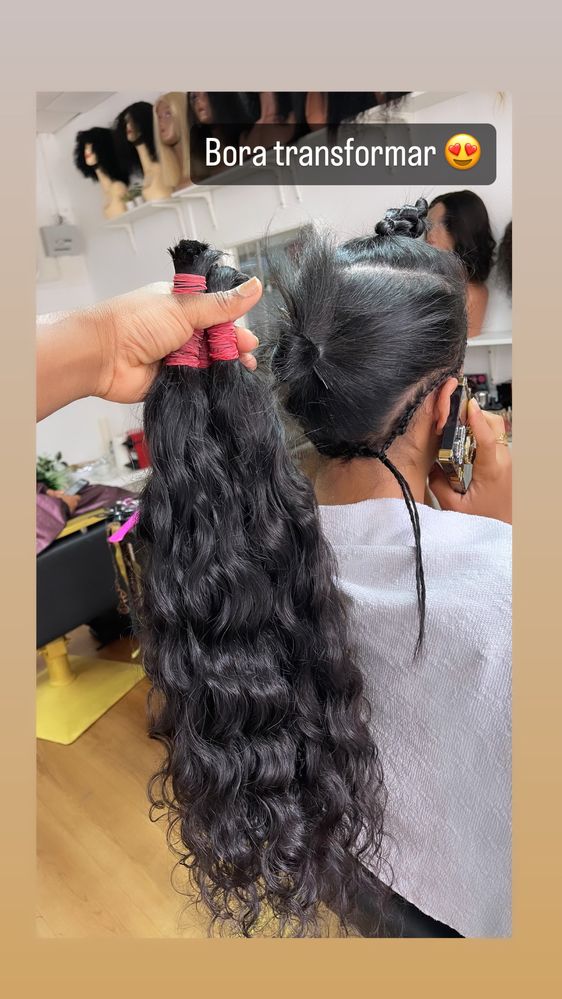 Cabelo humano mega hair