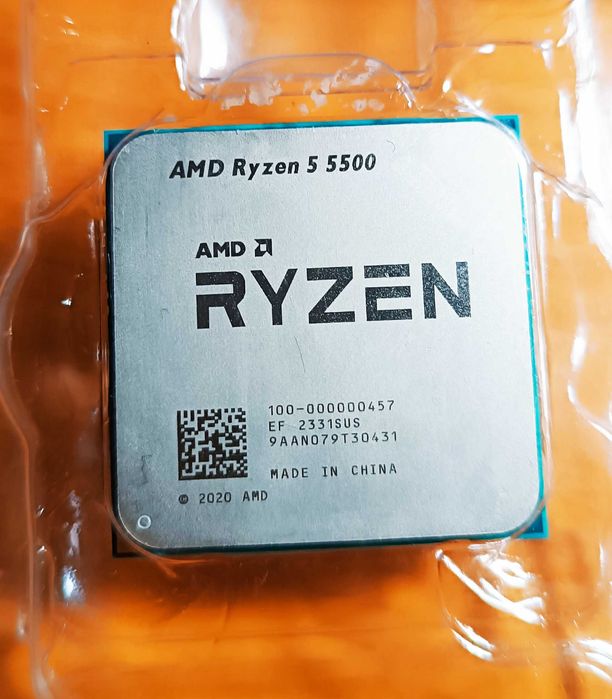 ПРОЦЕСОР AM4 AMD RYZEN 5 5500 3.6-4.2 (Tray версія)