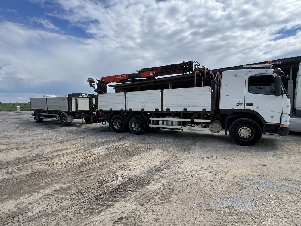 Volvo fh 12 420 hds 6x4 chwytak zestaw przyczepa