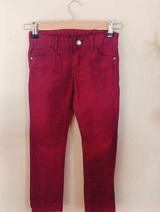 Spodnie dwie pary  roz 116 cm