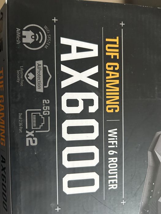 Роутер Asus	TUF-AX6000