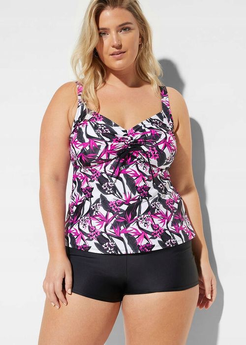 B.P.C top tankini w kolorowe wzory 50.