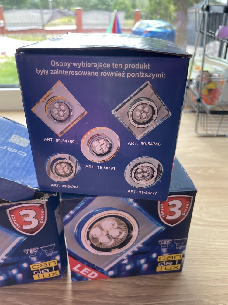 Halogeny sufitowe z led