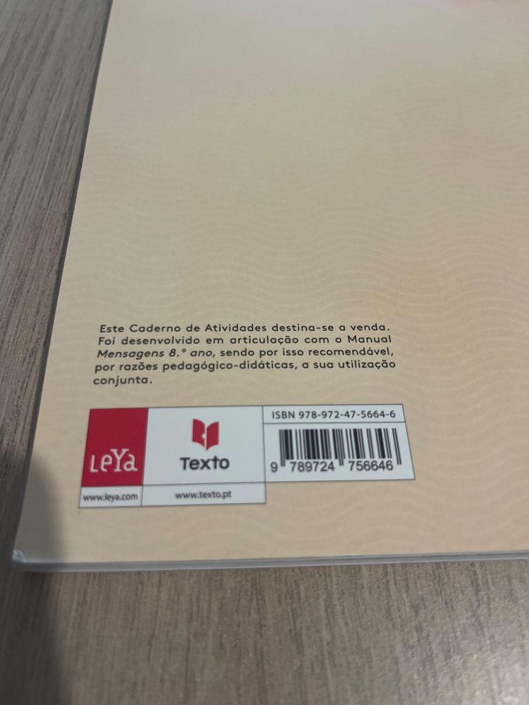 Cadernos Atividade 8° ano
