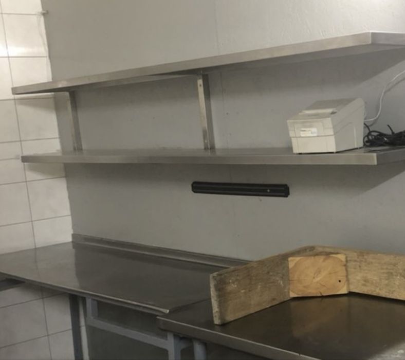 Стол , полки нержавейка и .т. д.