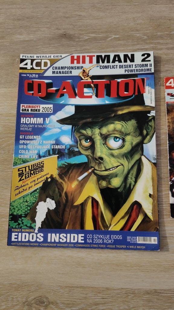 CD Action magazyn 02/2006 (122) + gry Hitman 2, Conflict Desert Storm