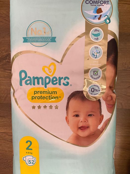 Pampers premium protection