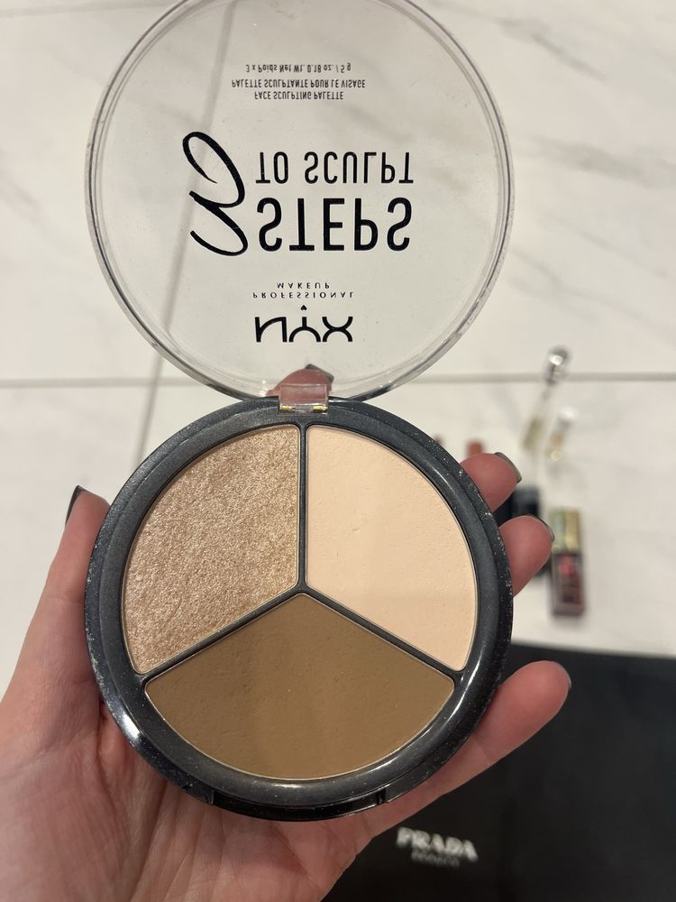Набор косметики shiseido,clarins,nyx