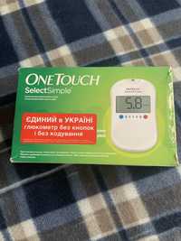 Глюкометр ВанТач, One Touch Select Simple.
