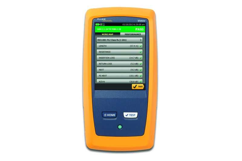 FLUKE DSX-600 Pomiary i certyfikacja sieci LAN - wynajem lub usługa