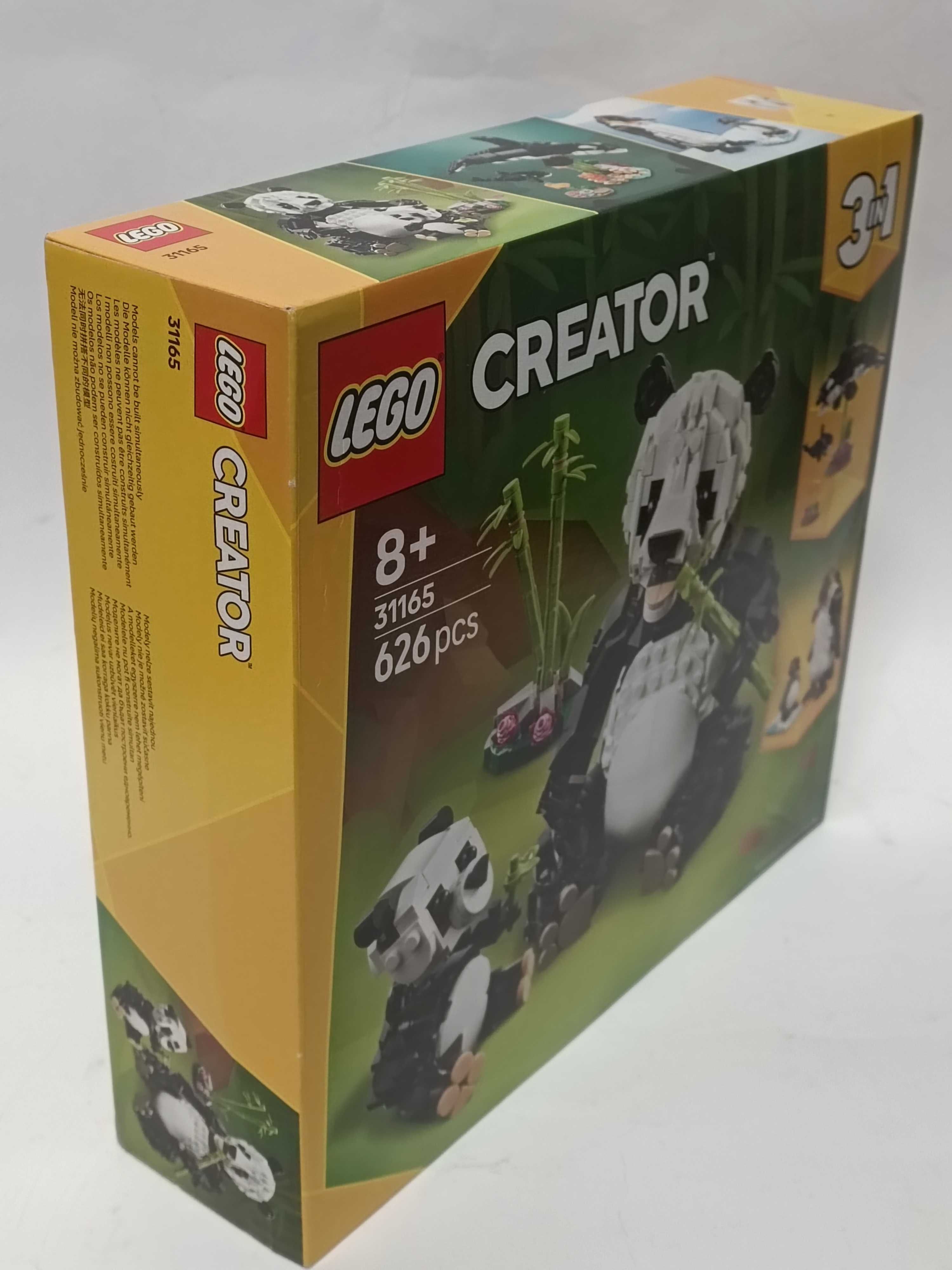 Lego Creator 31165 Dzikie Zwierzęta Rodzina Pand 3W1 500/06/25s