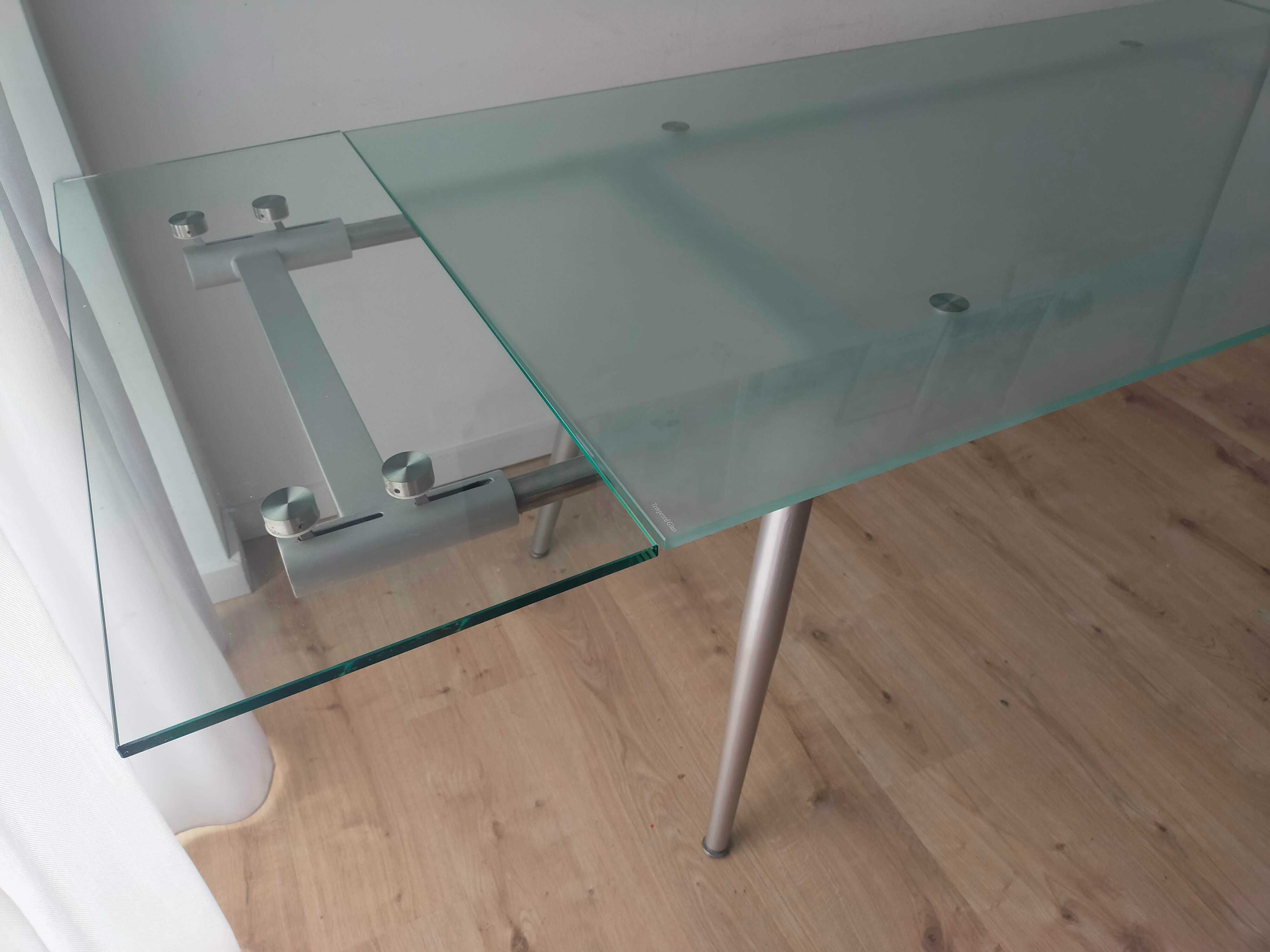 Mesa de Vidro extensível 170 - 205 - 240cm x 90cm