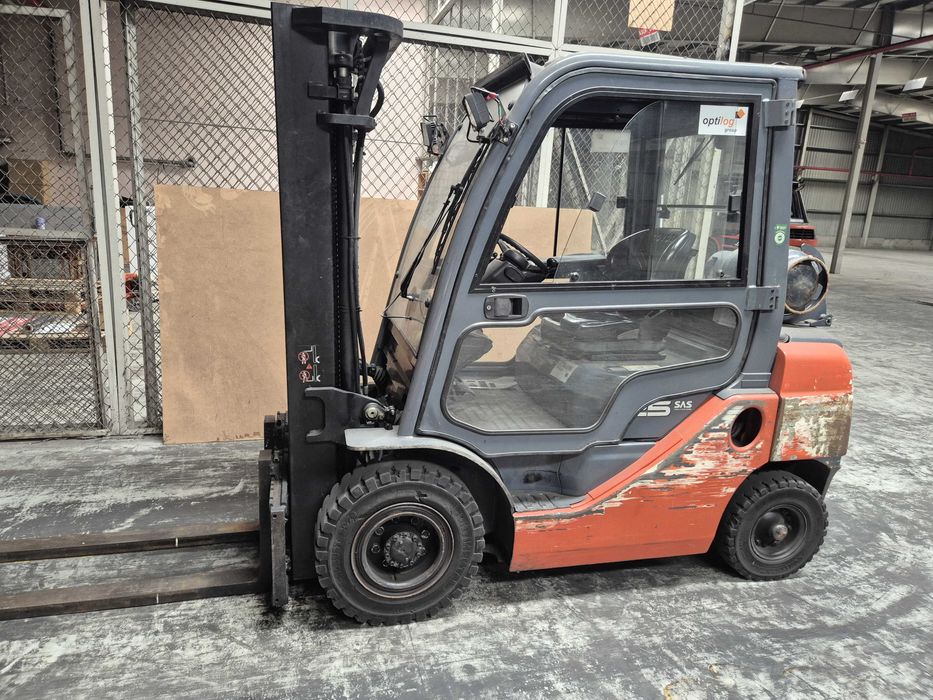 Wózek widłowy TOYOTA 8FGF25, 2500 kg, LPG, Maszt Triplex