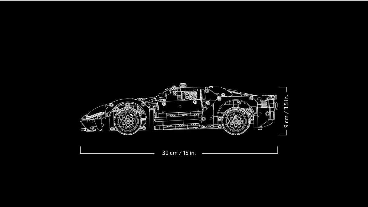 Klocki Ford GT 42154 nie lego techniczne