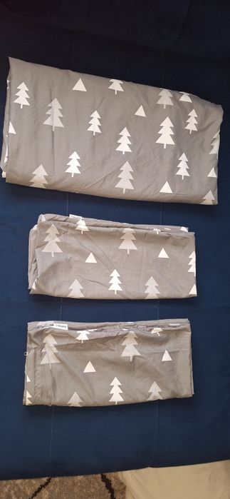 Pościel świąteczna 200x220 homla choinki