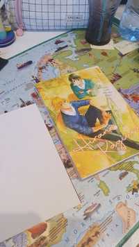 Manga Hirano I Kagiura tom 1 z dodatkiem plakat