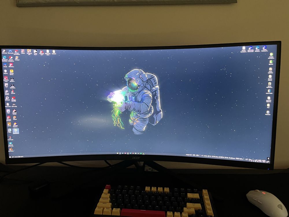 Monitor ACER Nitro ED343CURHbmiippx 34" 3440x1440px 100Hz 1 ms