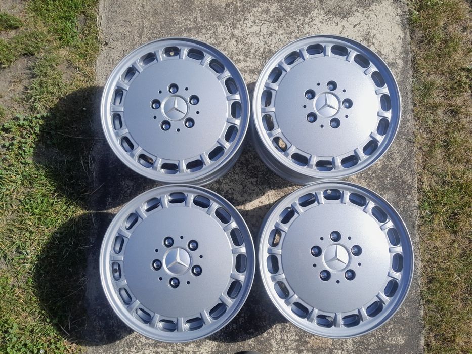 Felgi aluminiowe 15 Gullideckel mercedes w126 7Jx15 et 25