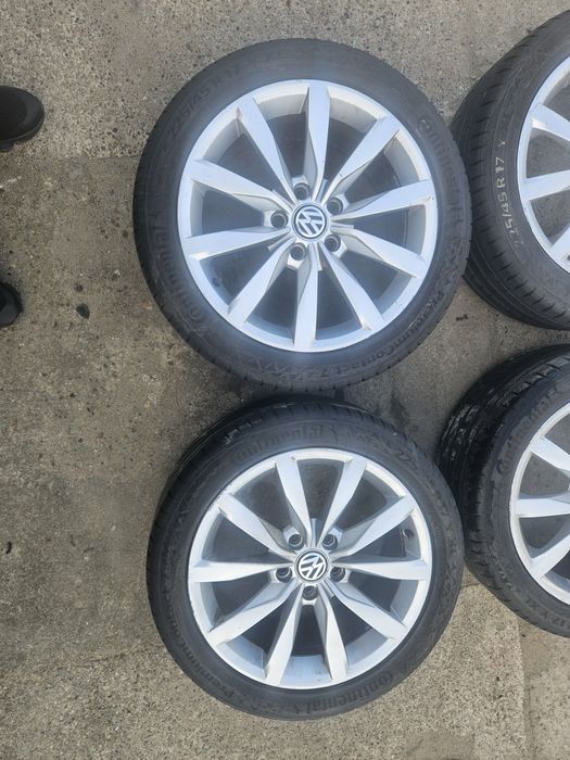 Alufelgi 17 Kola Vw Golf VII lato