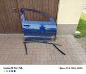 Drzwi przednie lewe z listwą – VW Passat B6 (do naprawy)