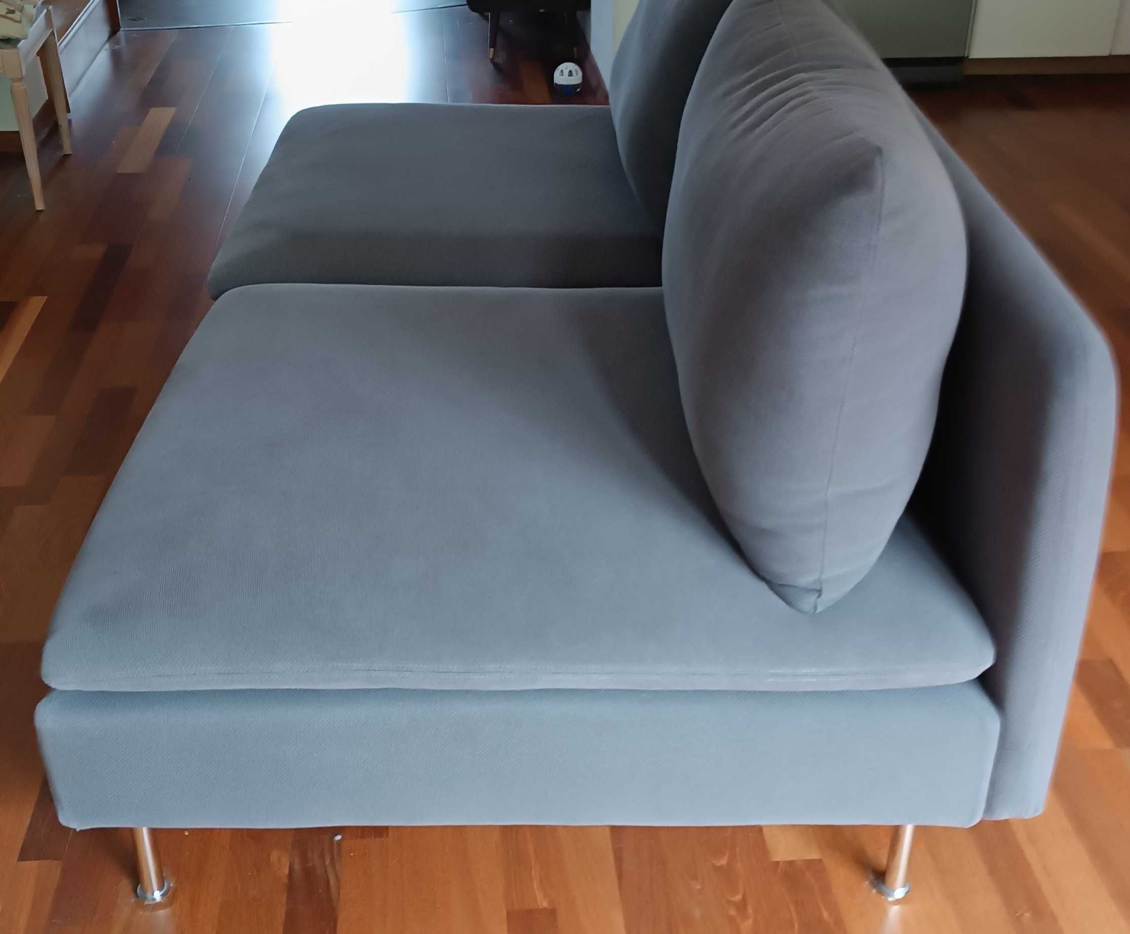 Sofa Ikea soderhamn, moduł trzyosobowy ciemnoszara bdb