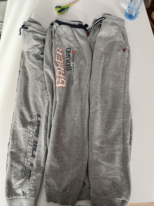 zestaw 3 pary dresów chłopięce 146-152