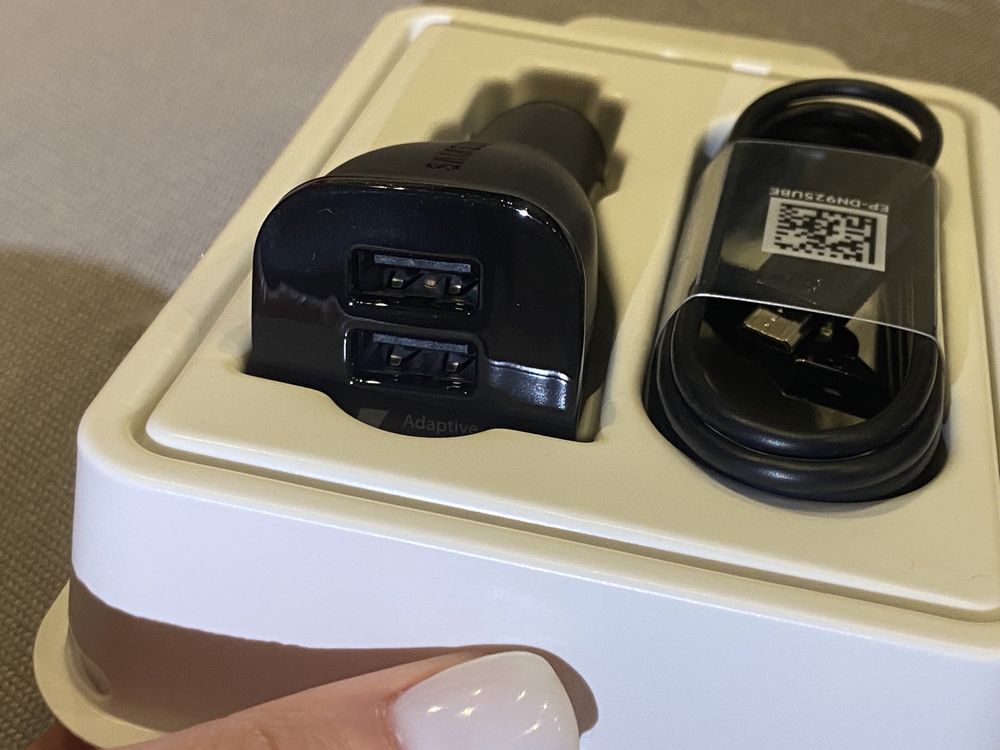 Samsung Fast Charge Dual Port Car Adapter зарядка для авто