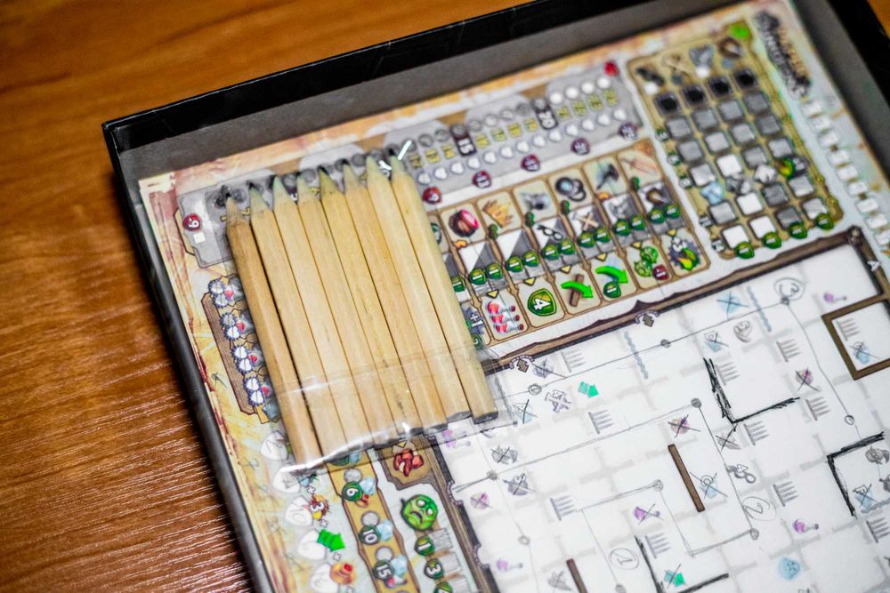 Papierowe podziemia gra planszowa Lucky Duck Games