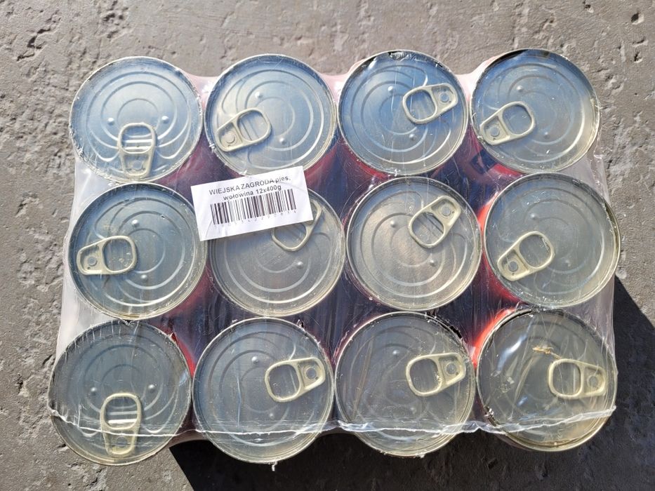 Karma Wiejska Zagroda Wołowina Monobiałkowa 400g 12 szt.