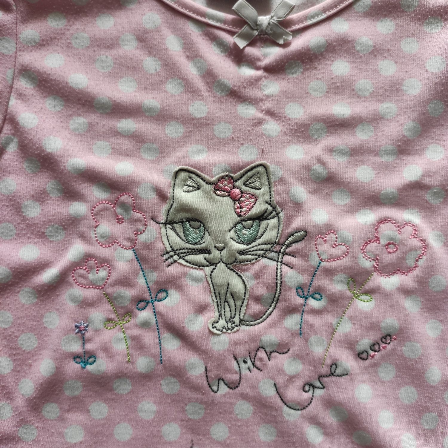 Koszula nocna z kotkiem 104