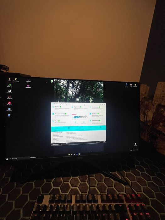 Pc Gaming + Monitor AOC 144hz