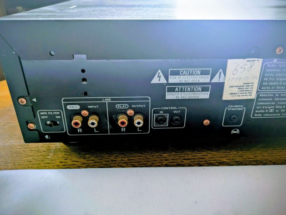 Pioneer CT-676 cassette deck magnetofon.