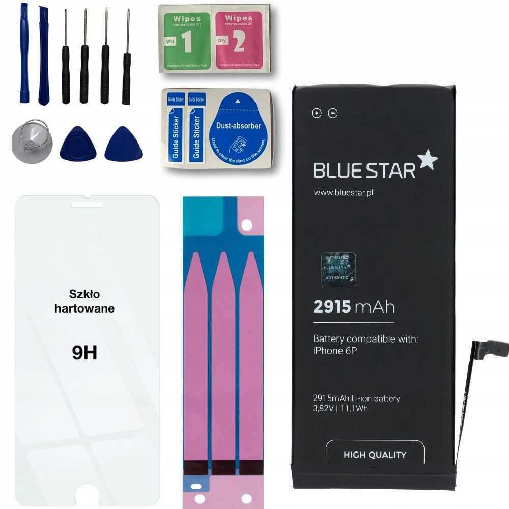 ZESTAW BATERIA Blue Star Li-Ion Baterie Dla iPhone 6 Plus 2915mAh