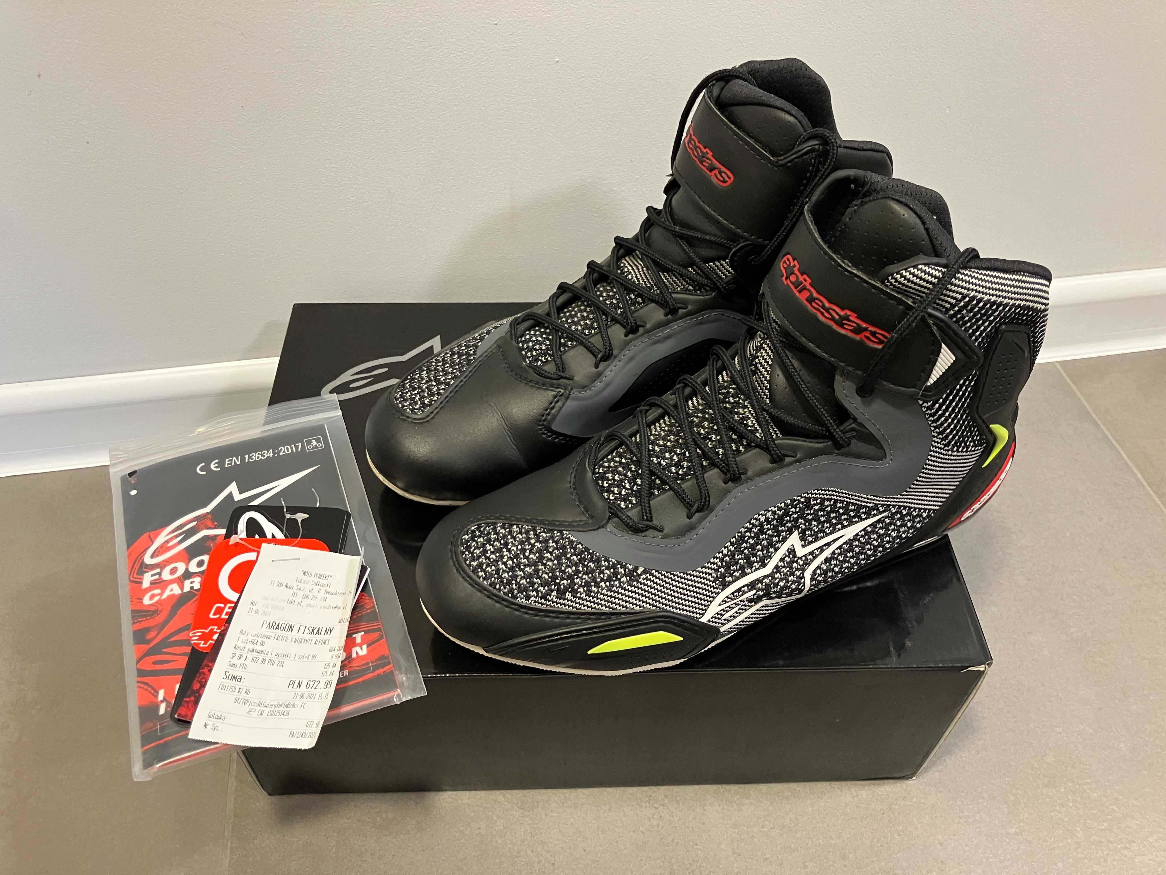 Buty motocyklowe Alpinestars Faster-3 Rideknit® EU 42.5