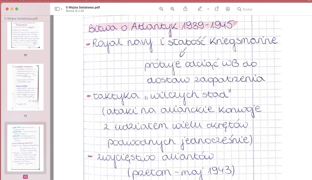 Notatki z Historii Matura Rozszerzona