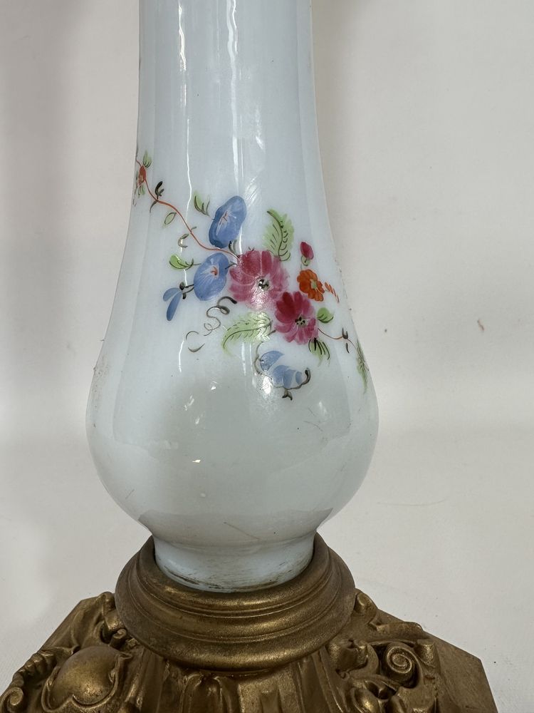 Lampa Porcelana Malowana Antyk Meble Stylowe Grodzisk Mazowiecki