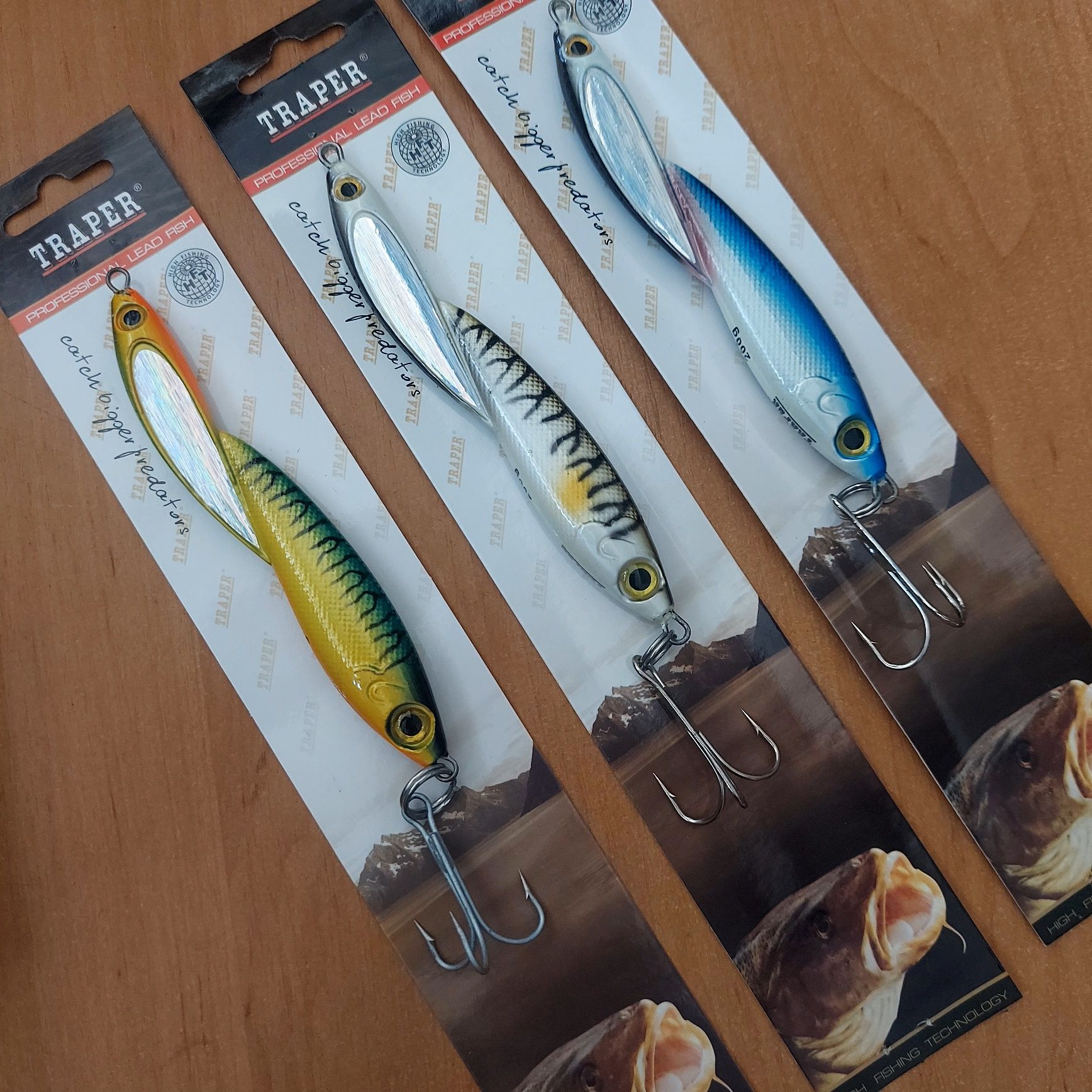 Pilker TRAPER Cykada 150g - 3 sztuki.