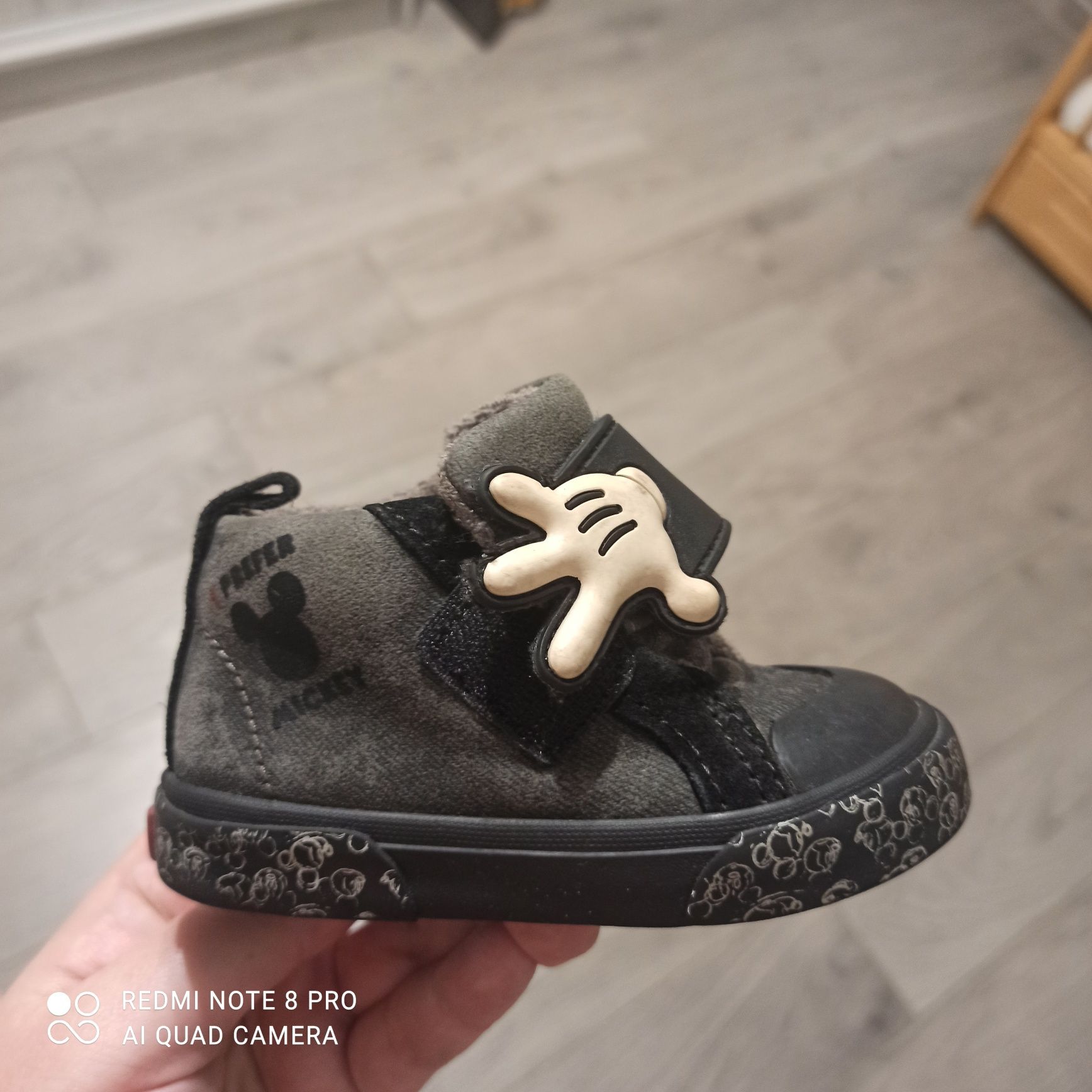 Buty buciki dla chłopca ZARA r. 20 Myszka Miki dł. wkł 14,5 cm