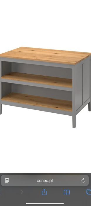 Wyspa kuchenna + dwa wysokie hokery