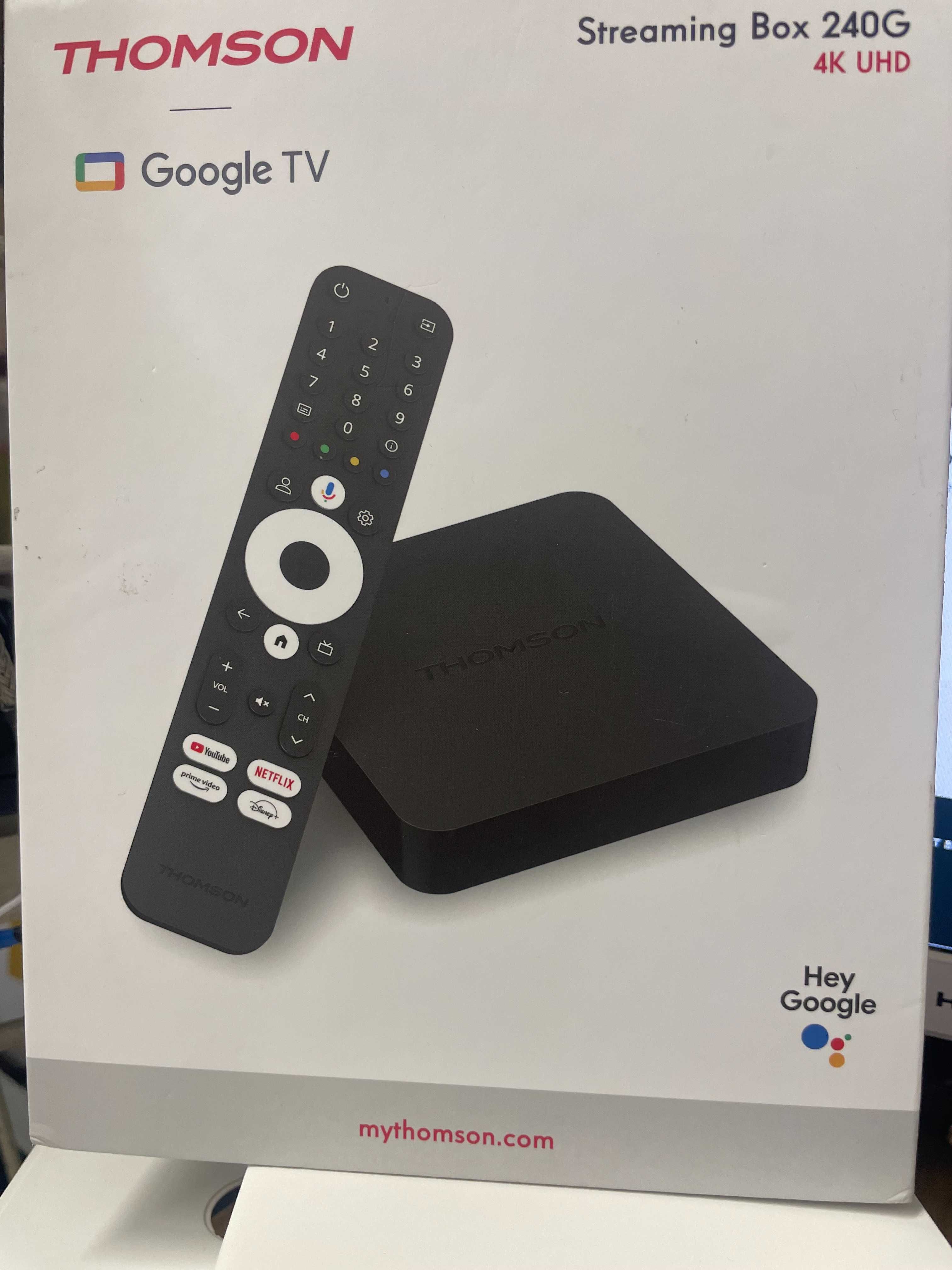 Медіаплеєр THOMSON Streaming Box 240 4K UHD